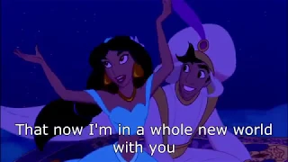 A Whole New World Lyrics - Aladdin