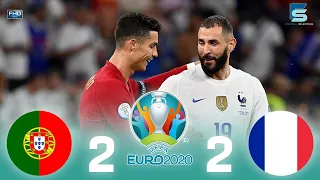 France🇲🇫 2×2 🇵🇹Portugal ☆ Euro 2020 ~ Extented Highlights ~ FHD