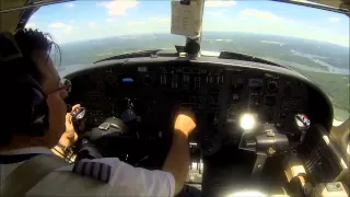 Citation V - single pilot flight to FL450!