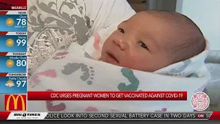 CDC urges pregnant women to get vaccinated against COVID-19