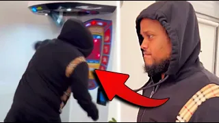 Chunkz Shows Power On KSI Punch Machine