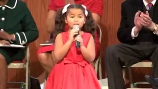 6 year old sings Who Would Imagine a King for Martin Luther King Jr. Day