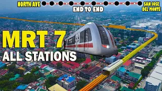 MRT 7 ALL STATIONS UPDATE | NORTH AVE TO SAN JOSE DELMONTE BULACAN