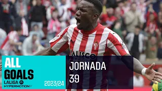 ALL GOALS Matchday 39 LALIGA Hypermotion 2023/2024