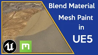How to Paint Blend Materials in Unreal Engine 5 with Megascans