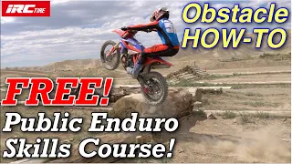 FREE Public Enduro Skills Course! Obstacle HOW-TO!