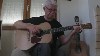 Les Mots Bleus ( Fingerstyle Guitar - Tab ) Christophe