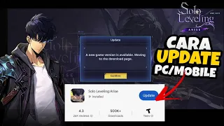 Tutorial Cara Update PC/MOBILE via Playstore - Solo Leveling Arise DitusiOFFICIAL