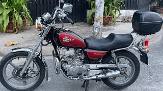 Huyền thoại Honda custom 125cc Hải Quang chính ngạch bao sang tên rút gốc bao síp toàn quốc.Zin 100%