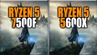 Ryzen 5 7500F vs 5600X Benchmarks - Tested in 15 Games and Applications