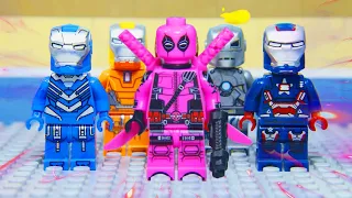 Lego Iron Man's Armor Was Stolen By Pink Deadpool