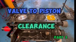 Astra vxr z20leh valve to piston clearance