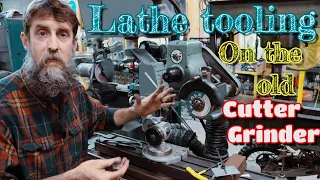 Making Lathe Tooling on the old Cutter grinder. Shop supply run.