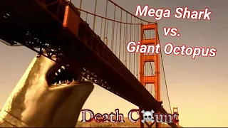 Mega Shark vs. Giant Octopus (2009) Kill Count 🐙🦈🧊