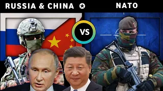 Russia & China vs NATO military power comparison