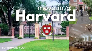 harvard sophomore year move-in!