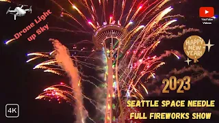 Seattle Space Needle New Year's Eve Fireworks Show 2023