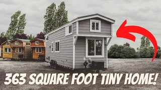Could you LIVE in a TINY HOME? *2 lofts and a main floor bedroom!*
