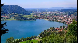 Schliersee to Tegernsee, Munich, Germany | (Scliersee to Tegernsee, München, Deutschland) || 4K HDR