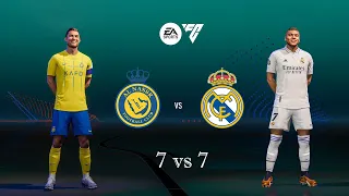 Al Nassr vs Real Madrid  - Derby Match  - [ Ft. CR7 vs Mbappe  ]