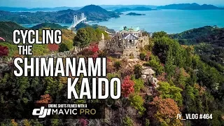 Cycling Japan's Shimanami Kaido with a Drone