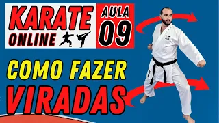 KARATE ONLINE | Aula 09 - DEFESAS VIRANDO DE COSTAS | DOJO KUN - OS PRINCÍPIOS DO KARATE