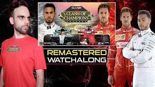 Silver vs Red F1 2017 Remastered [Watchalong] Sebastian Vettel vs Lewis Hamilton by Dani Lozano