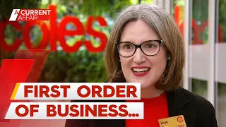 New Coles boss vows to bring prices 'down down' | A Current Affair