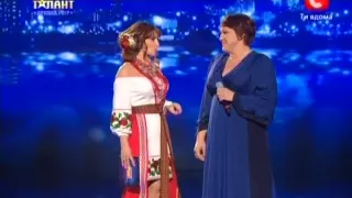 Екатерина Соколенко «Україна має талант-5» Первый прямой эфир