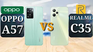 Oppo A57 vs Realme C35 | Full Comparison