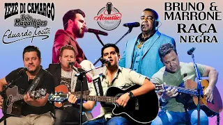 Léo Magalhães, Zezé Di Camargo, Bruno e Marrone,  Eduardo Costa, Raça Negra - Musicas Acústico Mix