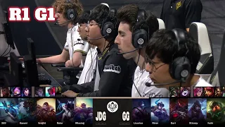 JDG vs GG - Game 1 | Round 1 LoL MSI 2023 Main Stage | JD Gaming vs Golden Guardians G1 full game