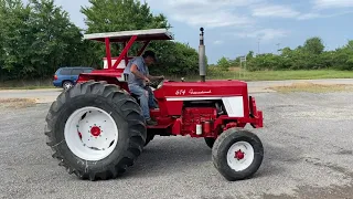 International 674D Wheel Tractor – 2025 1