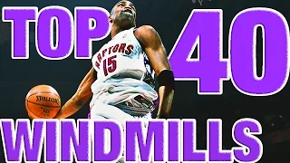 Vince Carter's BEST Windmills From The NBA Vault! Top 40 Countdown