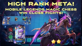 LEOMORD WITH RYA SKILL 1 | UNLI LIFESTEAL | STRONG SYNERGY | MLBB MAGIC CHESS BEST SYNERGY TERKUAT