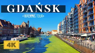 POLAND - GDAŃSK 4K - SUNDAY WALKING TOUR 2021.