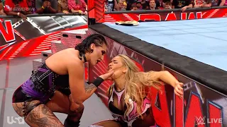 Rhea Ripley destroys Natalya - WWE RAW 6/19/2023