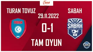 Turan Tovuz 0:1 Sabah | Misli Premyer Liqası, 15-ci tur | TAM OYUN