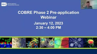 COBRE Phase 2 Pre-Application Webinar 2023