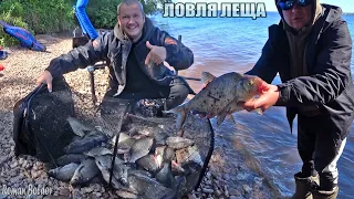 Рыбалка Летом " ЛОВЛЯ ЛЕЩА НА ФИДЕР ". Два дня рыбалки на Леща с ночёвкой, Волга, Природа, Река.