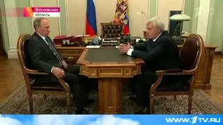 Владимир Путин и Георгий Полтавченко обсудили перспективы экономического развития Петербурга