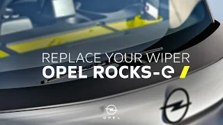 How to Replace Wipers & Washer Fluid | Opel Rocks-e