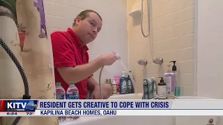 Oahu resident gets creative to cope with Red Hill water contamination crisis