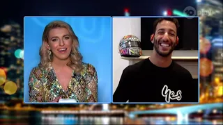 Daniel ricciardo  on “have you been paying attention” (Australian Comedy gameshow) 2020