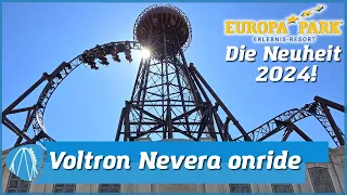 NEU 2024: Voltron Nevera onride - Europa Park - Die actiongeladene Achterbahn 2024 mit 7 Inversionen