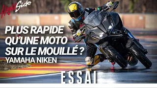 ESSAI : Yamaha Niken - Plus rapide qu'une moto sous la pluie ?