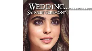 Sangeet Ceremony Wedding Isha Ambani & Anand Piramal.