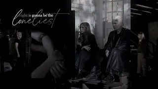 spike & buffy | tonight is gonna be the loneliest