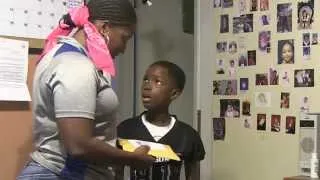 Mom pranks kid on 8th birthday