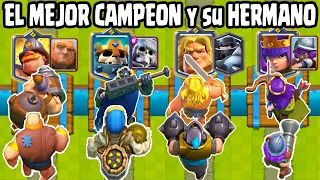 CUAL ES EL MEJOR DÚO de HERMANOS? OLIMPIADAS de CAMPEONES y sus HERMANOS | CLASH ROYALE